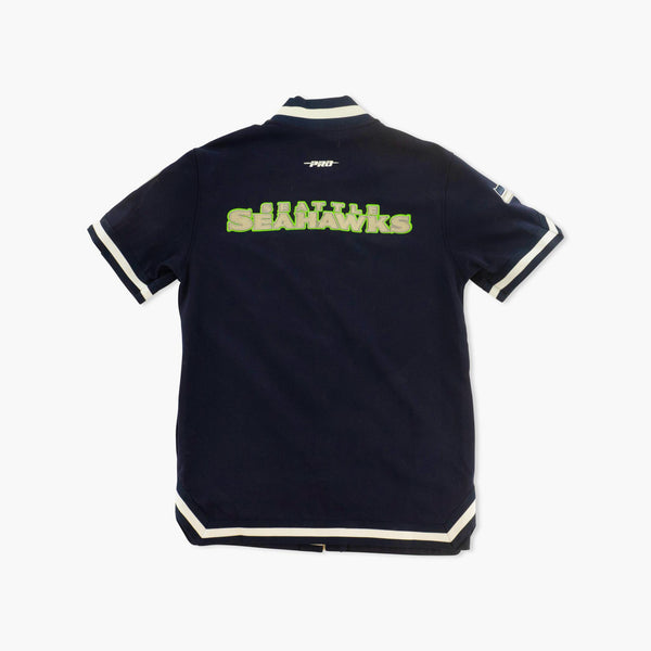 Seattle Seahawks Button Up Premium Jersey