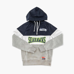 Seattle Seahawks Primary Logo 1/4 Zip Hoodie