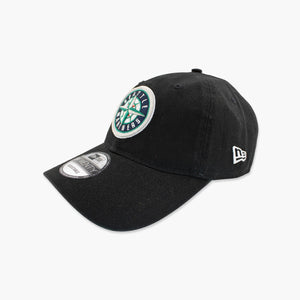 Seattle Mariners Black Compass Adjustable Hat