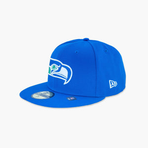 Seattle Seahawks Throwback Royal Fitted Hat