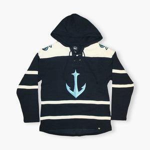 Seattle Kraken Deep Sea Anchor Superior Lacer Hoodie