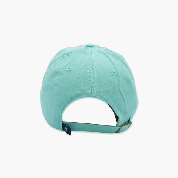 Seattle Kraken Secondary Logo Seafoam Clean Up Adjustable Hat