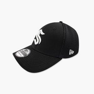 Seattle Kraken Black Mesh Fitted Hat