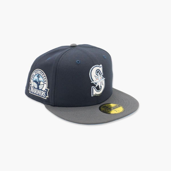 Seattle Mariners 30th Anniversary Black Ice Fitted Hat