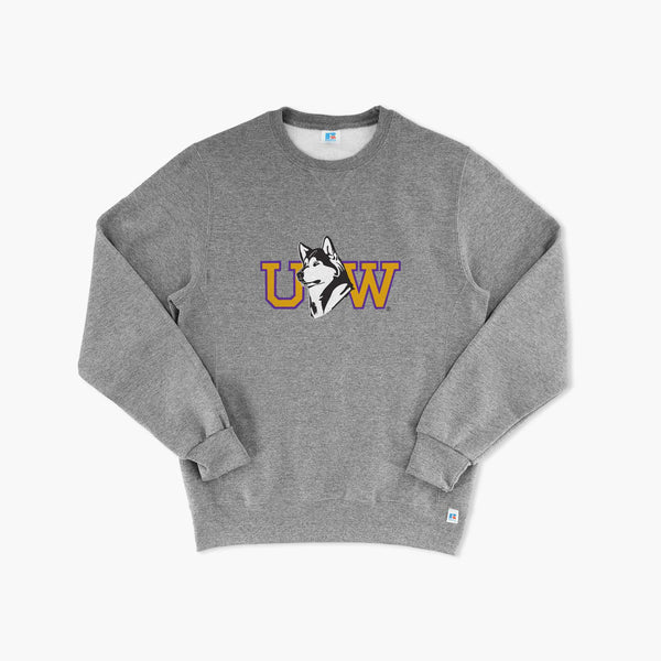 Washington Huskies Value Dawg Pack Grey Crewneck