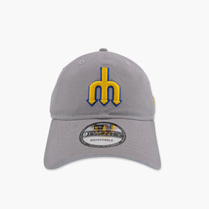 Seattle Mariners Grey Trident Adjustable Hat