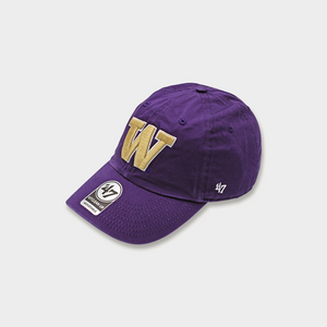 47 Men's Washington Huskies Purple Clean Up Adjustable Hat