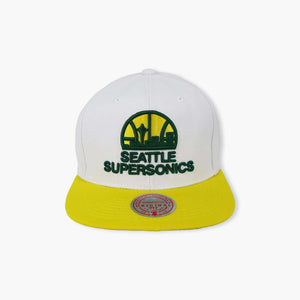 Seattle SuperSonics White Hot Snapback