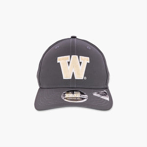 Washington Huskies Primary Logo Graphite Stretch Snapback