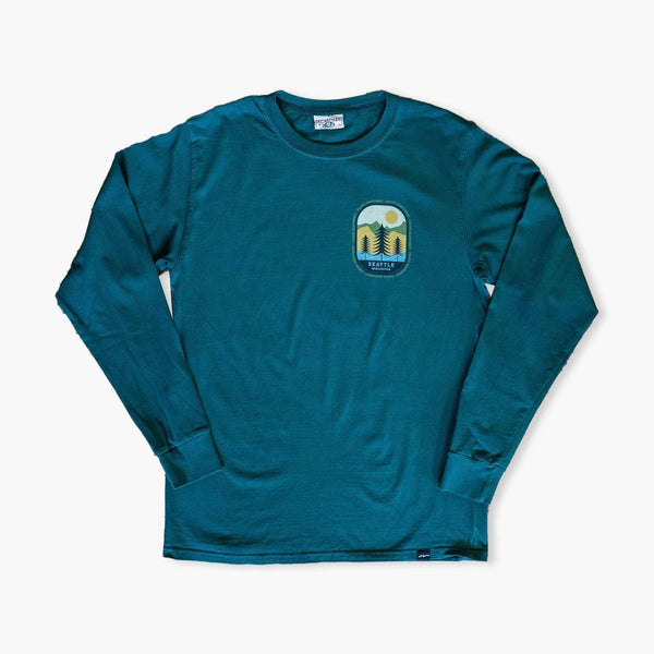 Bopper Pine Seattle Long Sleeve T-Shirt