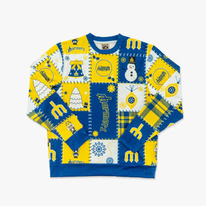 Seattle Mariners SMU Retro Holiday Ugly Sweater