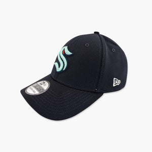 Seattle Kraken Navy Mesh Fitted Hat