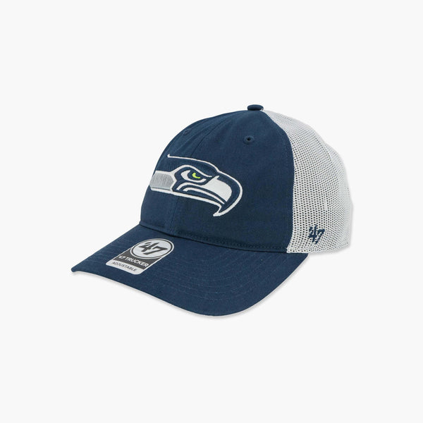 Seattle Seahawks Navy Trucker Hat