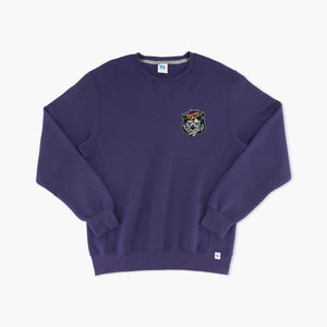 Washington Huskies Purple Sailor Dawg Patch Crewneck