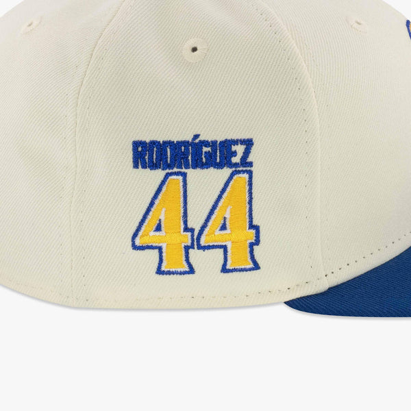 Seattle Mariners Julio Rodriguez #44 Side Patch Fitted Hat