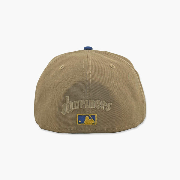 Seattle Mariners Pixel Wordmark Fitted Hat