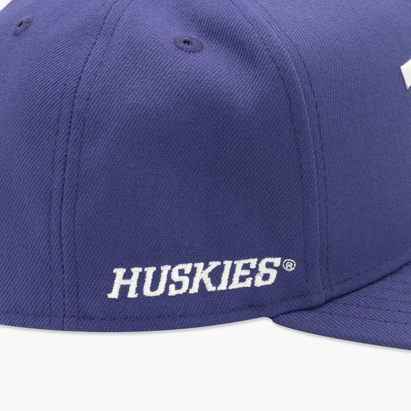 Washington Huskies Primary Logo Purple A-Frame Snapback