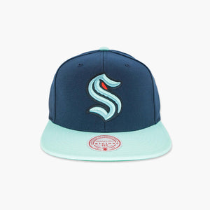 Seattle Kraken Team Color Two-Tone Snapback