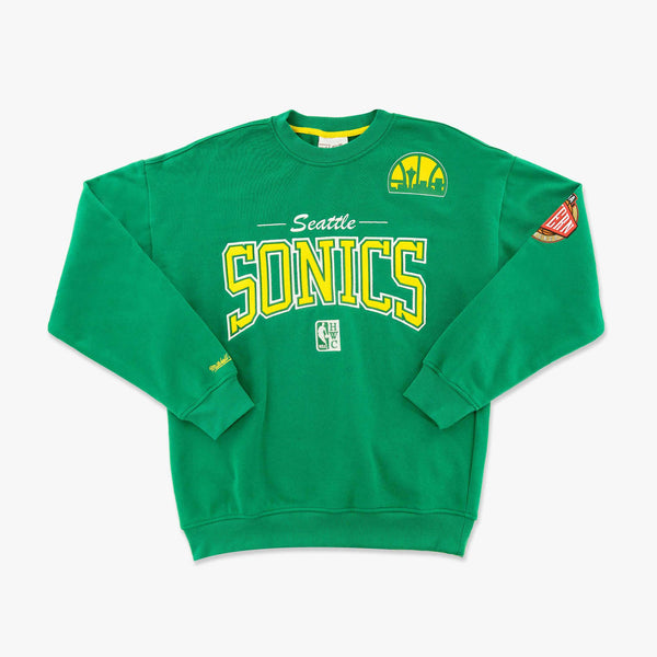 Seattle SuperSonics There and Back Vintage Crewneck