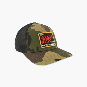 Rainier Beer Camo Valin Trucker Hat