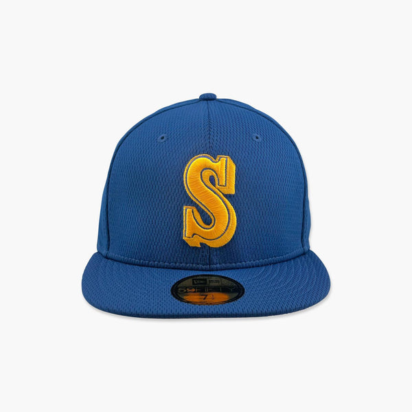 Seattle Mariners 2025 Clubhouse Royal Fitted Hat