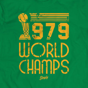 1979 World Champs Green T-Shirt