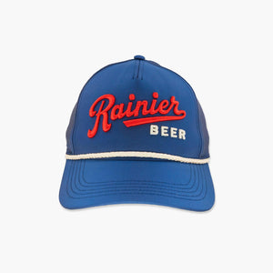 Rainier Beer Navy Traveler Snapback