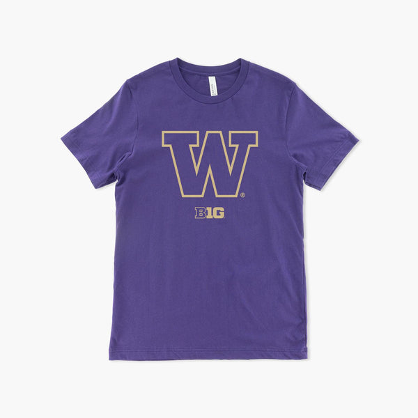 Washington Huskies Big Ten Classic Purple T-Shirt