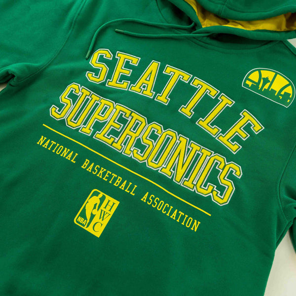 Seattle SuperSonics Retro Fleece Hoodie