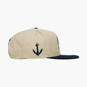 Seattle Kraken Cream Snapback