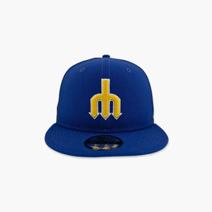 Seattle Mariners Royal Trident Trucker Hat