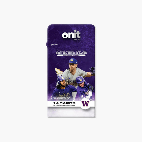 Washington Huskies NIL Men's Baseball Trading Cards