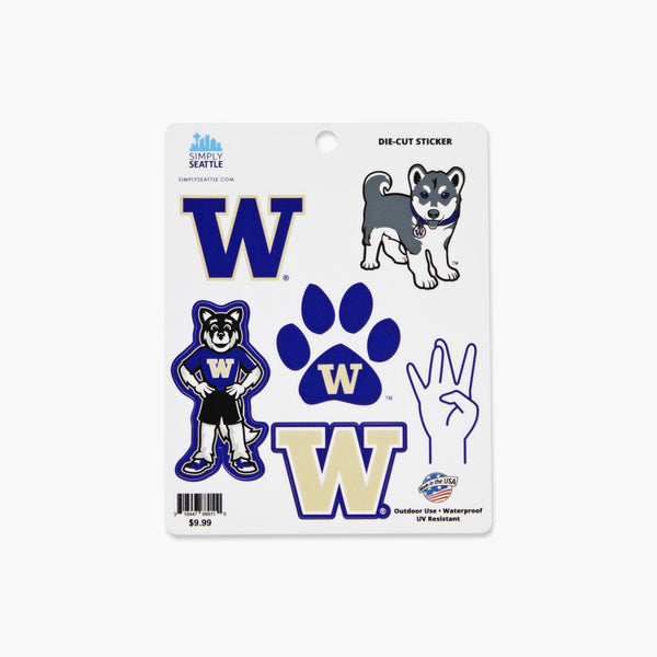 Washington Huskies Fandom Sticker Pack