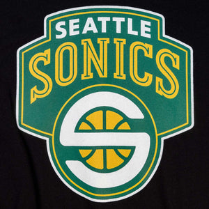 Seattle SuperSonics Black "S" Logo Premium T-Shirt