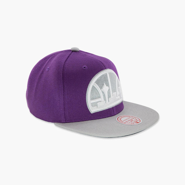 Seattle SuperSonics Smooth Sailing Purple Snapback