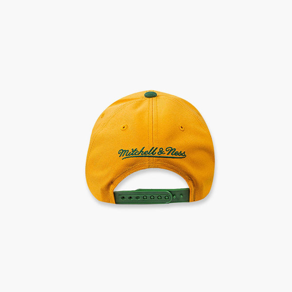 Seattle SuperSonics Specialty Script Yellow Pro Crown Snapback