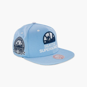 Seattle SuperSonics Skyline Blue Madness Snapback