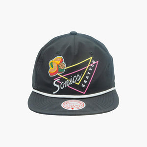 Seattle SuperSonics Vice Nylon Snapback