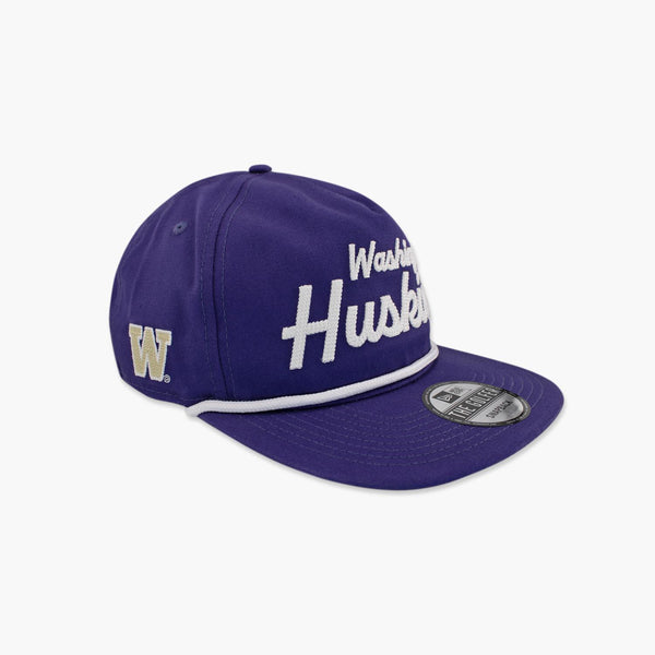 Washington Huskies Team Text "Golfer" Snapback