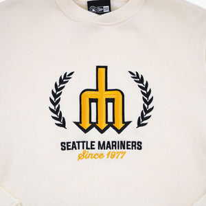 Seattle Mariners City Connect Cream Olympian Crewneck