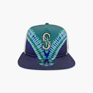 Seattle Mariners Tie Dye "Golfer" Snapback