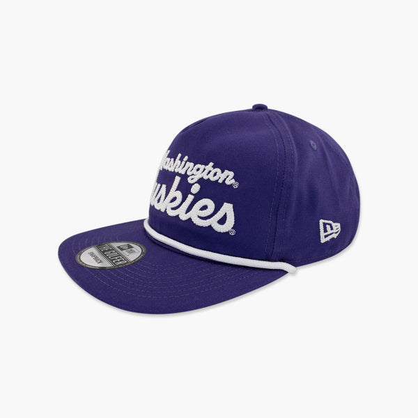 Washington Huskies Team Text "Golfer" Snapback