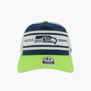 Seattle Seahawks Navy Wave Hitch Trucker Hat