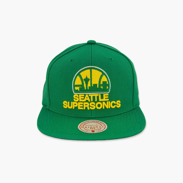 Seattle SuperSonics Green Skyline Snapback