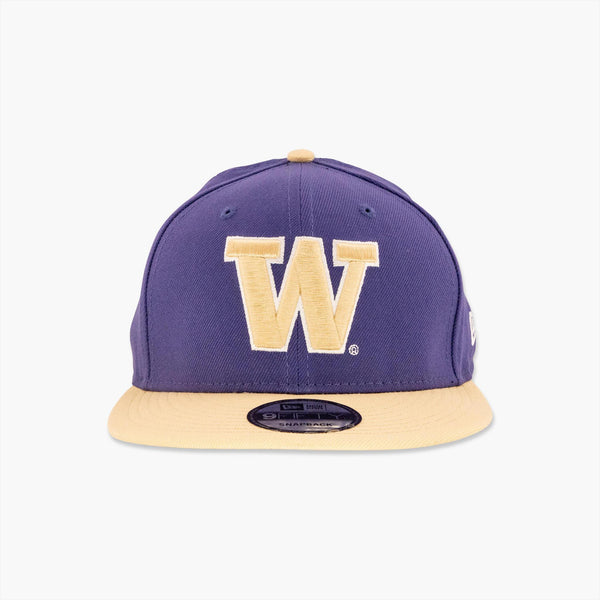 Washington Huskies Purple/Gold Primary Logo Snapback