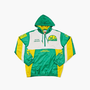 Seattle SuperSonics Team Origins Anorak Windbreaker