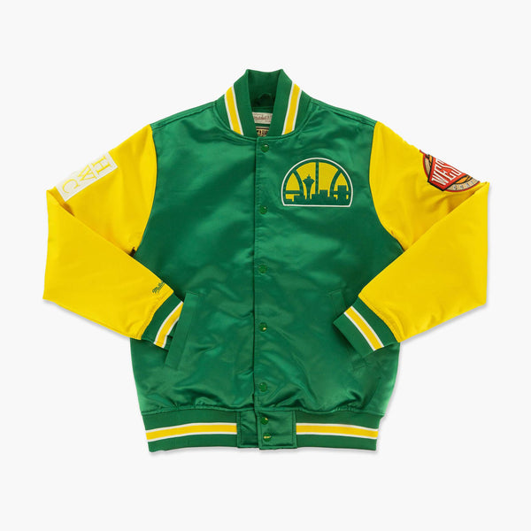 Seattle SuperSonics Primetime Heavyweight Satin Jacket