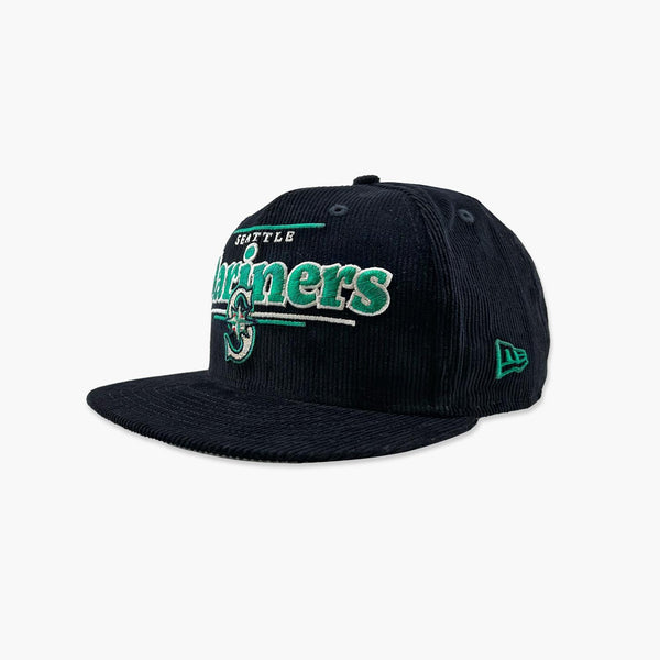 Seattle Mariners Navy Statement Corduroy Snapback