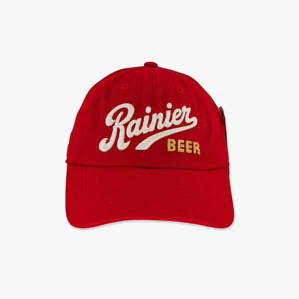 Rainier Beer Red Ballpark Adjustable Hat