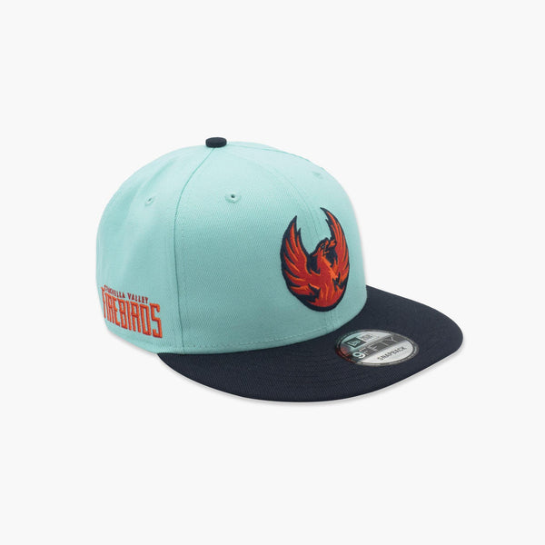 Coachella Valley Firebirds Primary Logo Ice Blue Snapback